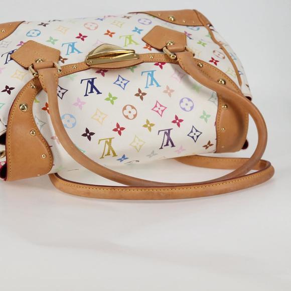 LOUIS VUITTON Monogram Multicolor Beverly GM Hand Bag White M40201 Auth BA2117V - Picture 7 of 16